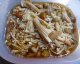 無加水鍋で・和風きのこスパゲッティー作り方2写真