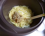無加水鍋で・和風きのこスパゲッティー作り方6写真