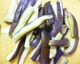 なすの味噌ピーサラダ作り方1写真