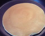 ♪手巻きパンケーキ♪　がっつり系作り方5写真