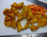 かぼちゃとにんじんのそぼろあんかけ作り方1写真