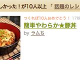 簡単やわらか★豚丼作り方6写真