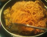 彼氏とご飯♪　茄子のミートパスタ作り方4写真