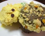 ハロウィンに☆黒ごまクランブルケーキ作り方6写真