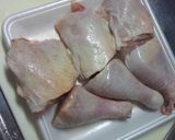 骨付き鶏モモのカリカリ唐揚げ★作り方1写真