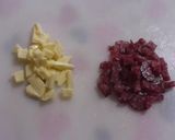 いつかあなたと 簡単サラミチーズトース作り方1写真