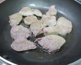 彩りピーマンのタバスコソースがけ豚ロース作り方7写真
