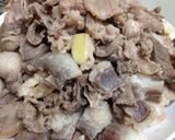 トロトロ牛すじ煮の韓国風どて煮☆圧力鍋作り方2写真
