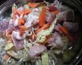 切干大根いっぱいの煮込みうどん作り方2写真