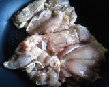 鶏肉のソテー*梅•ネギのソース作り方5写真