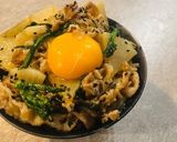 豚バラと大根の炒め丼作り方4写真