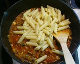 鱈とハーブのラグーパスタ(トマトソース)作り方7写真