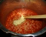 トマトジュースで簡単トマトラーメン♪作り方2写真