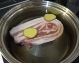 【豚と】茹で豚【きゅうり】作り方2写真