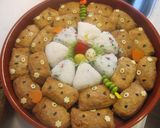 H24年運動会お弁当～覚書　キャラ弁作り方2写真