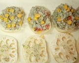 れんこん海老コーンはさみ揚げ★作り方4写真