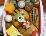 キャラ弁＊いなりリス&しめじどんぐり＊作り方7写真