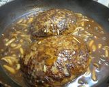 簡単チーズインハンバーグ作り方7写真