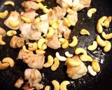 鶏のカシューナッツ炒め。作り方4写真