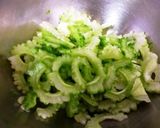 ゴーヤーの味噌パンチャンプルー作り方1写真