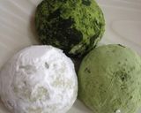 コーンスターチ× 簡単 抹茶スノーボール作り方10写真