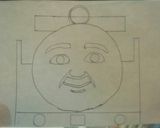 *キャラ弁*トーマス伝説のヒロ作り方1写真