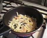 ゆかり香る✤海老クリームパスタ作り方4写真