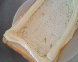 簡単ズボラな目玉焼きパン(∵)/作り方2写真