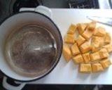 カボチャのほくほく塩蜂蜜煮作り方1写真