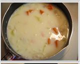 こまつ菜と豚肉の和風シチュー♪作り方4写真