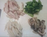 ☆鶏ハムの酢味噌あえ☆作り方1写真