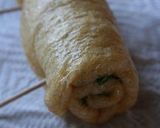 梅しそチーズのお揚げくるくる作り方3写真