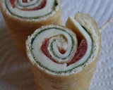 梅しそチーズのお揚げくるくる作り方4写真