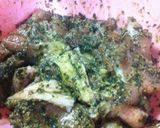 鶏肉のバジル焼き作り方2写真