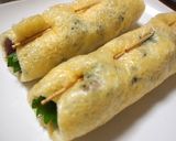 秋刀魚とチーズの油揚げロール作り方4写真