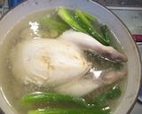 丸鶏　参鶏湯　風邪の季節に〜作り方3写真
