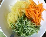 そうめんかぼちゃde中華サラダ作り方2写真