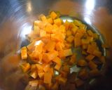 きのことじゃが芋の豆乳スープ作り方2写真