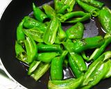 万願寺唐辛子＊甘辛おかか炒め煮＊作り方3写真