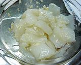 イカと大葉の塩こうじ炒め作り方1写真