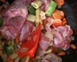 レンズ豆と豚肉のシチュー作り方4写真