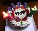 デコレーションケーキ♡チョコペン♪作り方12写真