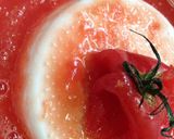 まるごとトマトの入ったつけ蕎麦作り方2写真