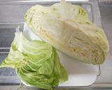 ◎ゆでキャベツ作り方1写真