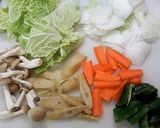 揚げマロニーの白菜あんかけ作り方2写真