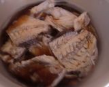 エバラすき焼きのたれで鯛のあらの味付けを作り方3写真