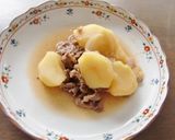 梅干しが隠し味、すき焼きのたれで肉じゃが作り方4写真