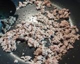簡単☆ピーマンとひき肉の炒め物作り方2写真