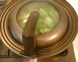 厚揚げとターツァイのさっと煮作り方4写真