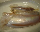 柔らかイカのレモン岩塩カルパッチョ作り方3写真
